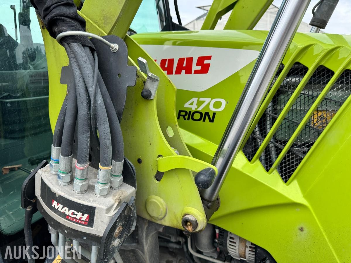 2023 Claas Arion 470 Traktor 4x4 med laster