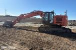 2014 Hitachi ZX225USRLC-5B gravemaskin pusseskuff og Engcon tiltrotator 