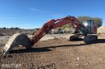 2014 Hitachi ZX225USRLC-5B gravemaskin pusseskuff og Engcon tiltrotator 