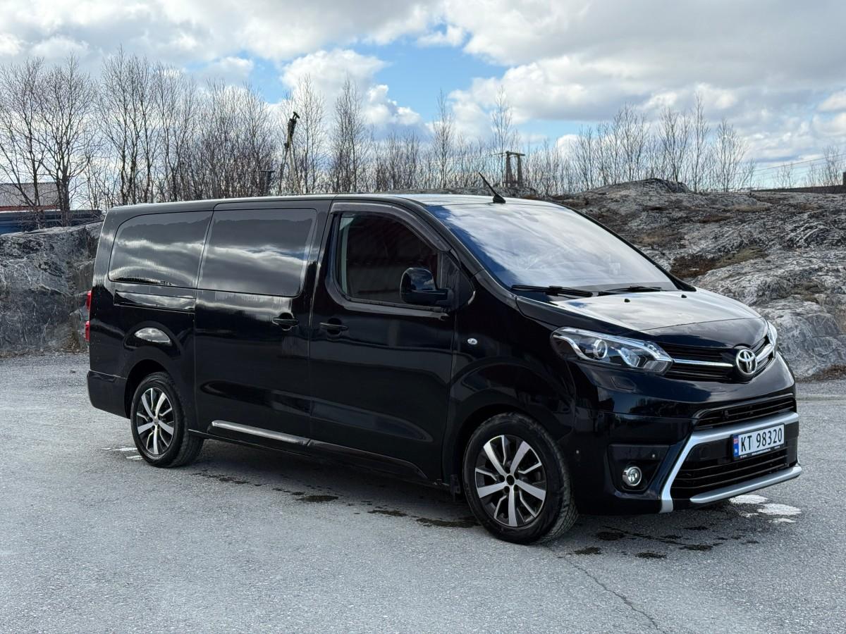 2019 Toyota Proace Verso Lang 2,0D 177hk, 9 seter.