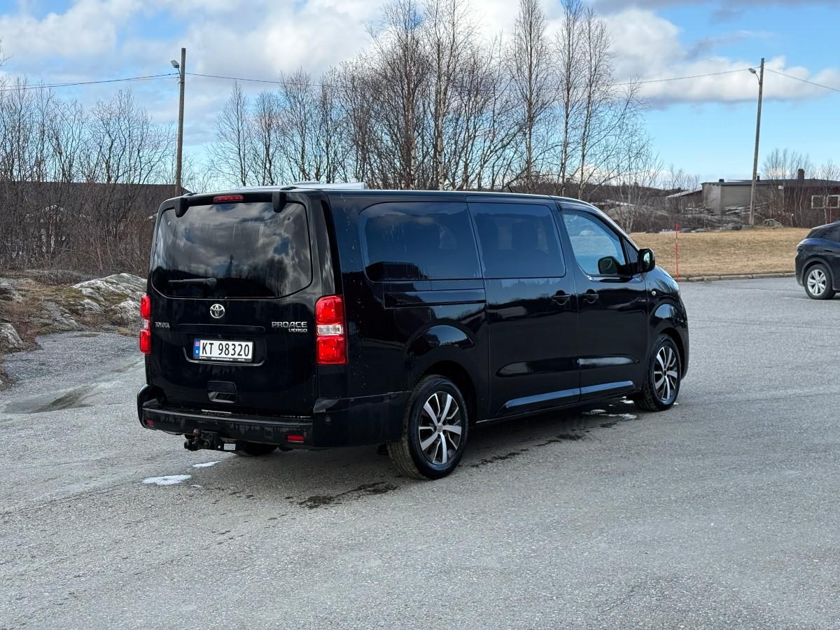 2019 Toyota Proace Verso Lang 2,0D 177hk, 9 seter.