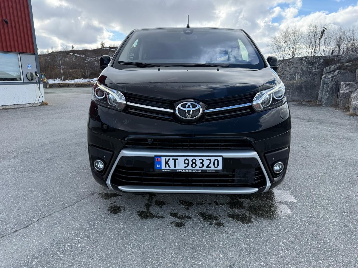 2019 Toyota Proace Verso Lang 2,0D 177hk, 9 seter.