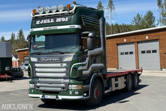 2011 Scania R620 6x2 Planbil - Manuell - Kranhylser