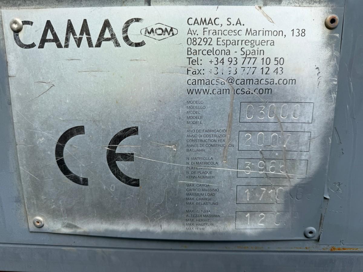 2007 CAMAC C3000 FASADESTILAS/LIFT