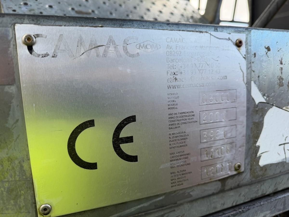 2007 CAMAC C3000 FASADESTILAS/LIFT