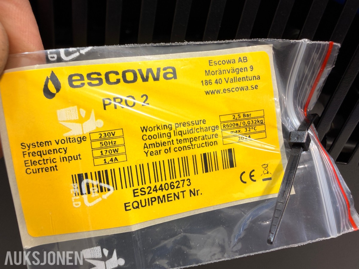 2021 Escowa Triton Pro2 vannautomat – kjølt vann og kullsyre