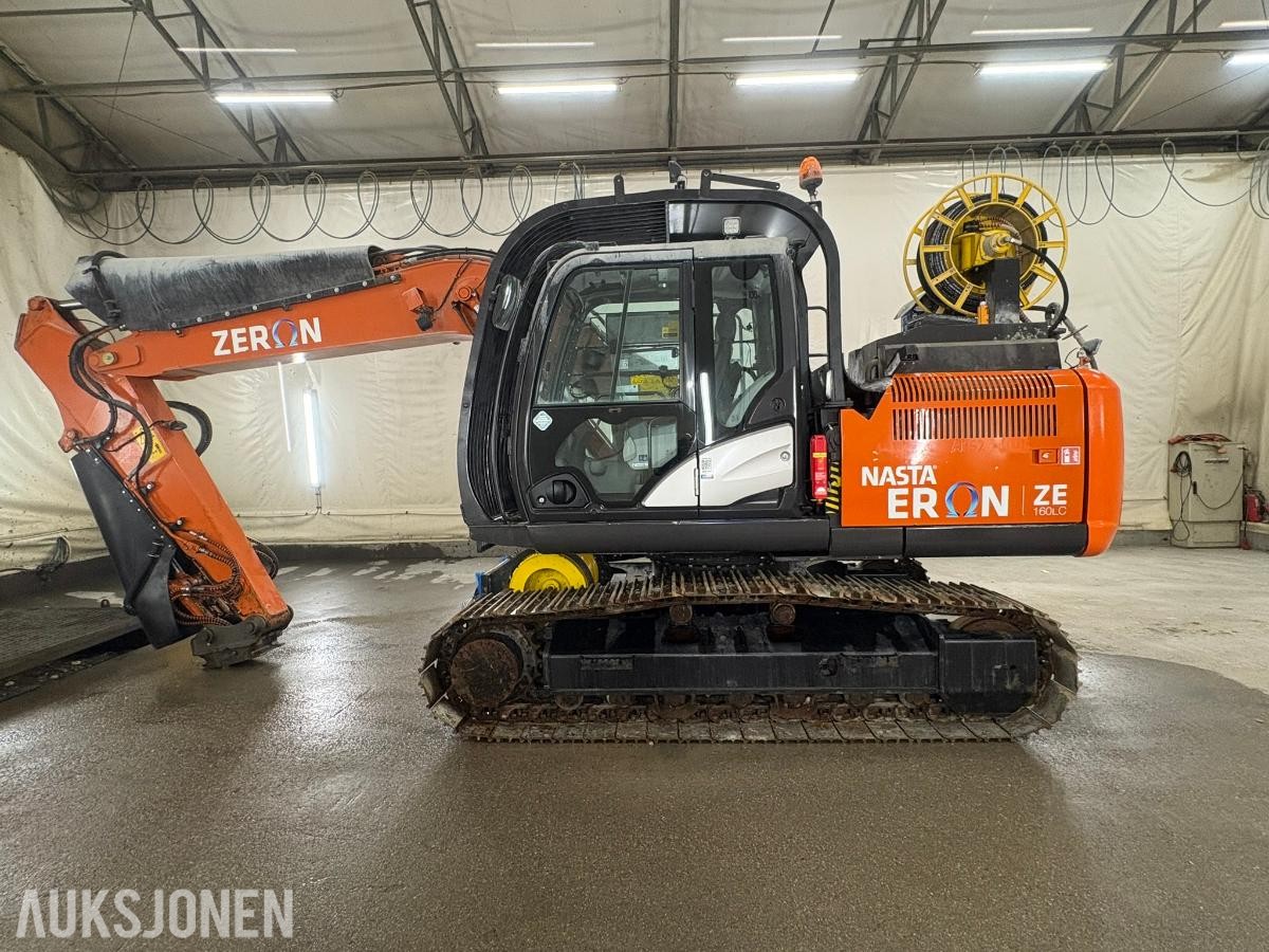 2024 Hitachi ZERON 160 elektrisk gravemaskin m/batteri + kabel