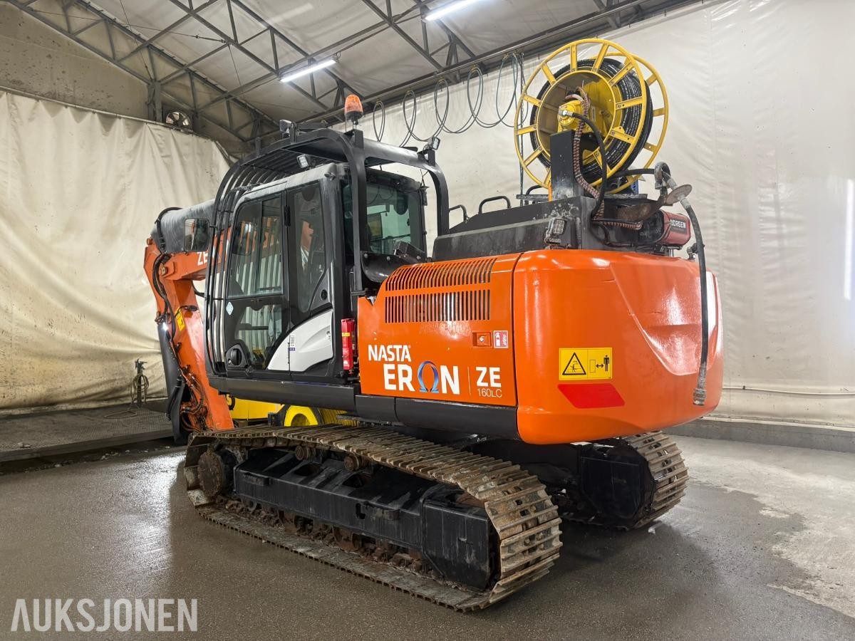 2024 Hitachi ZERON 160 elektrisk gravemaskin m/batteri + kabel