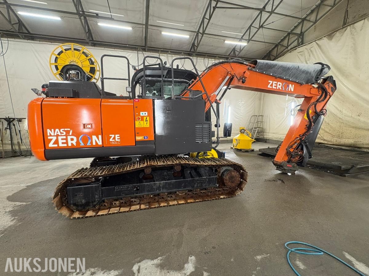 2024 Hitachi ZERON 160 elektrisk gravemaskin m/batteri + kabel