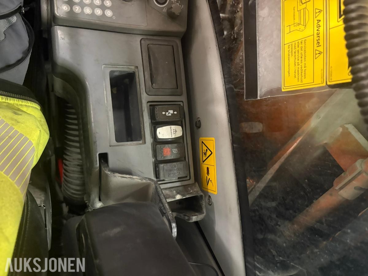 2024 Hitachi ZERON 160 elektrisk gravemaskin m/batteri + kabel
