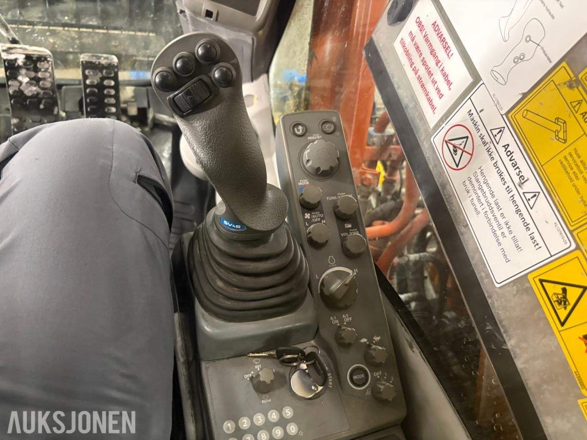 2024 Hitachi ZERON 160 elektrisk gravemaskin m/batteri + kabel