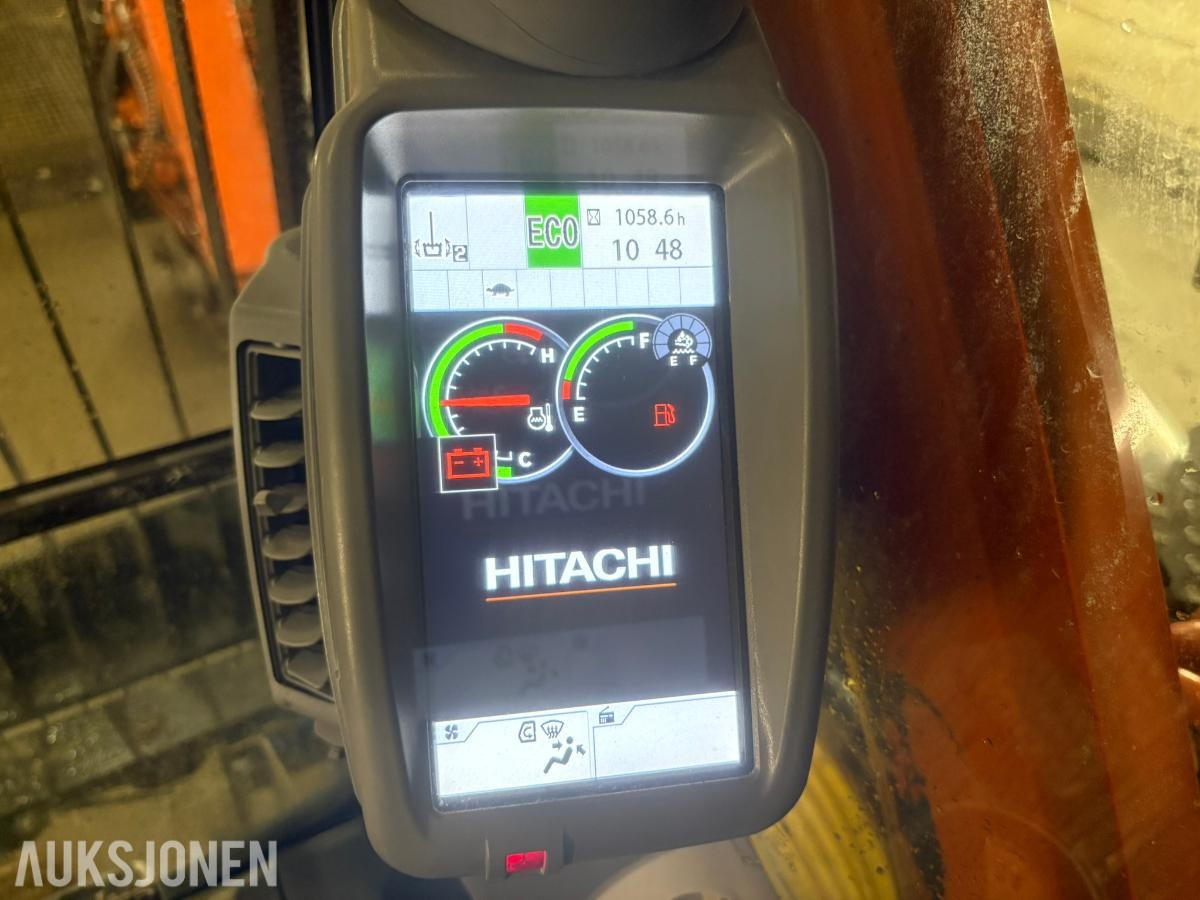 2024 Hitachi ZERON 160 elektrisk gravemaskin m/batteri + kabel