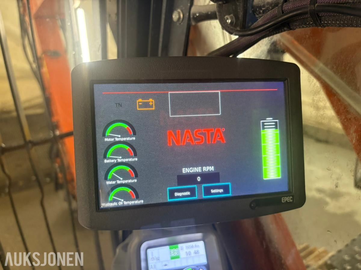 2024 Hitachi ZERON 160 elektrisk gravemaskin m/batteri + kabel