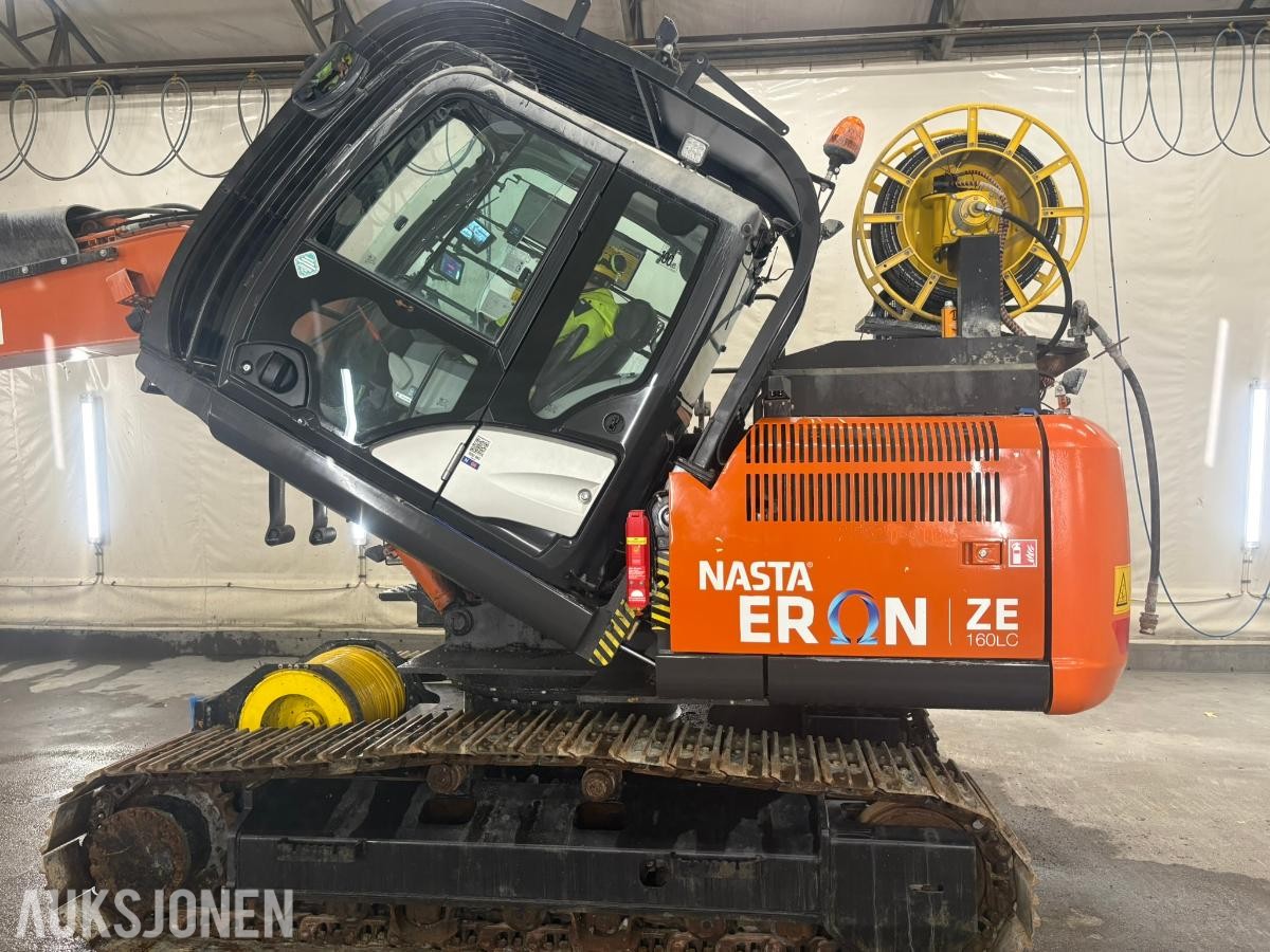2024 Hitachi ZERON 160 elektrisk gravemaskin m/batteri + kabel