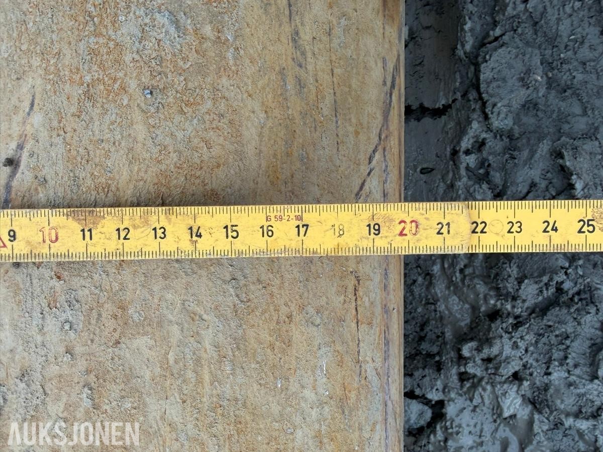 Rørepinne - Nål med KM3 feste til gravemaskin