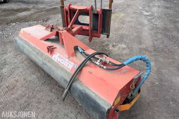 2014 Dücker HDK 2200 Hydraulisk feiekost - 2,2 meter arbeidsbredde - BM feste