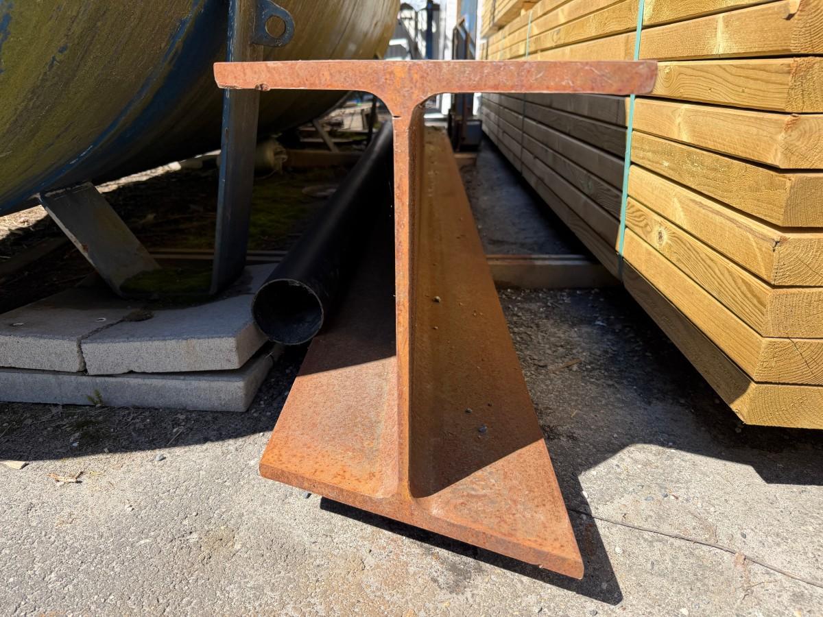 HEA400 H-bjelke stål Lengde ca. 365cm