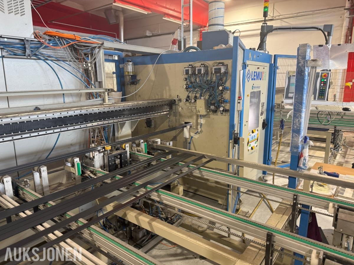 Lemuth Gmbh Saganlegg for klipping av aluminiumsprofiler