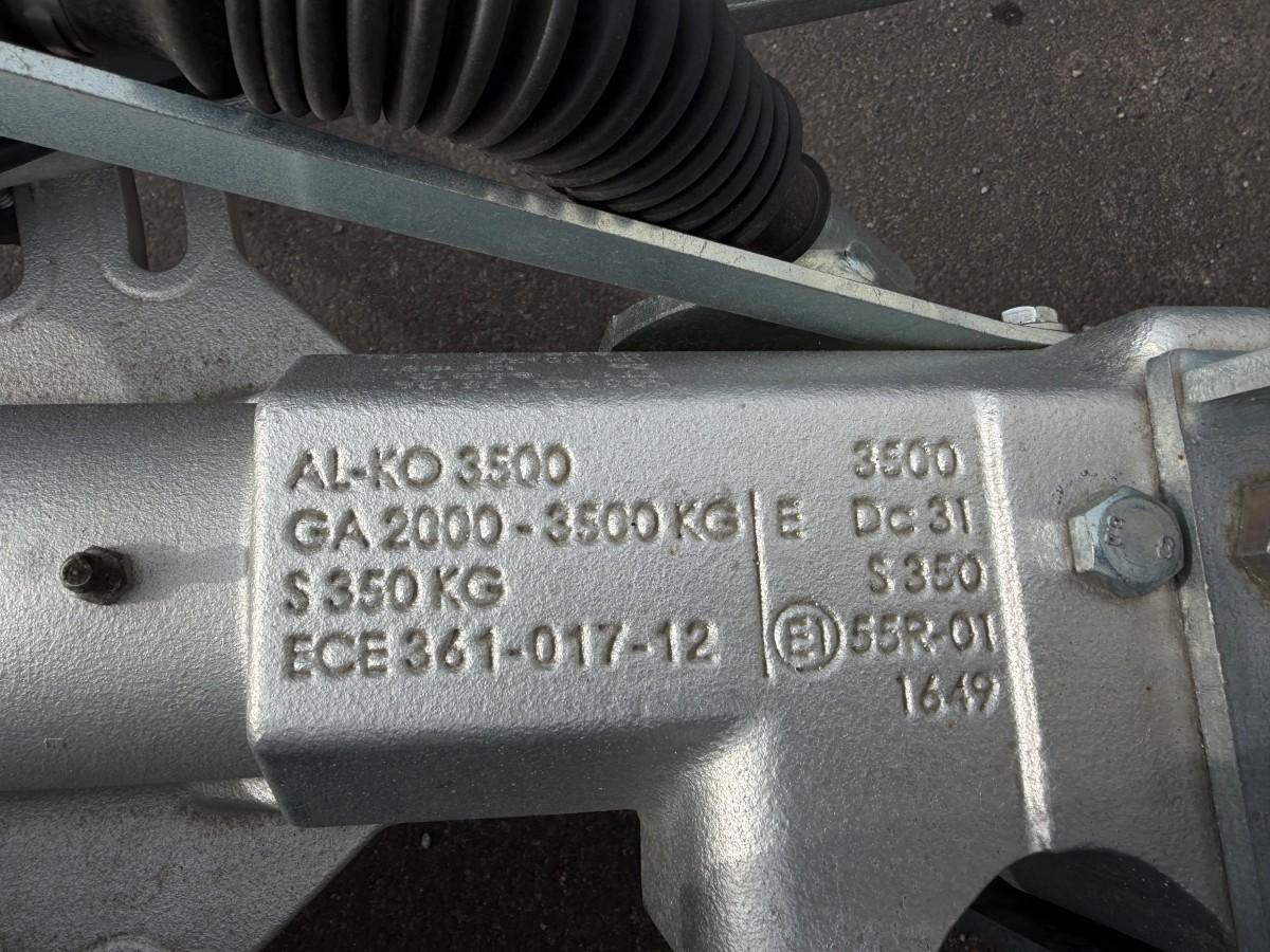 2025 Böckmann Kapellhenger 3.500 kg – Stor lastekapasitet