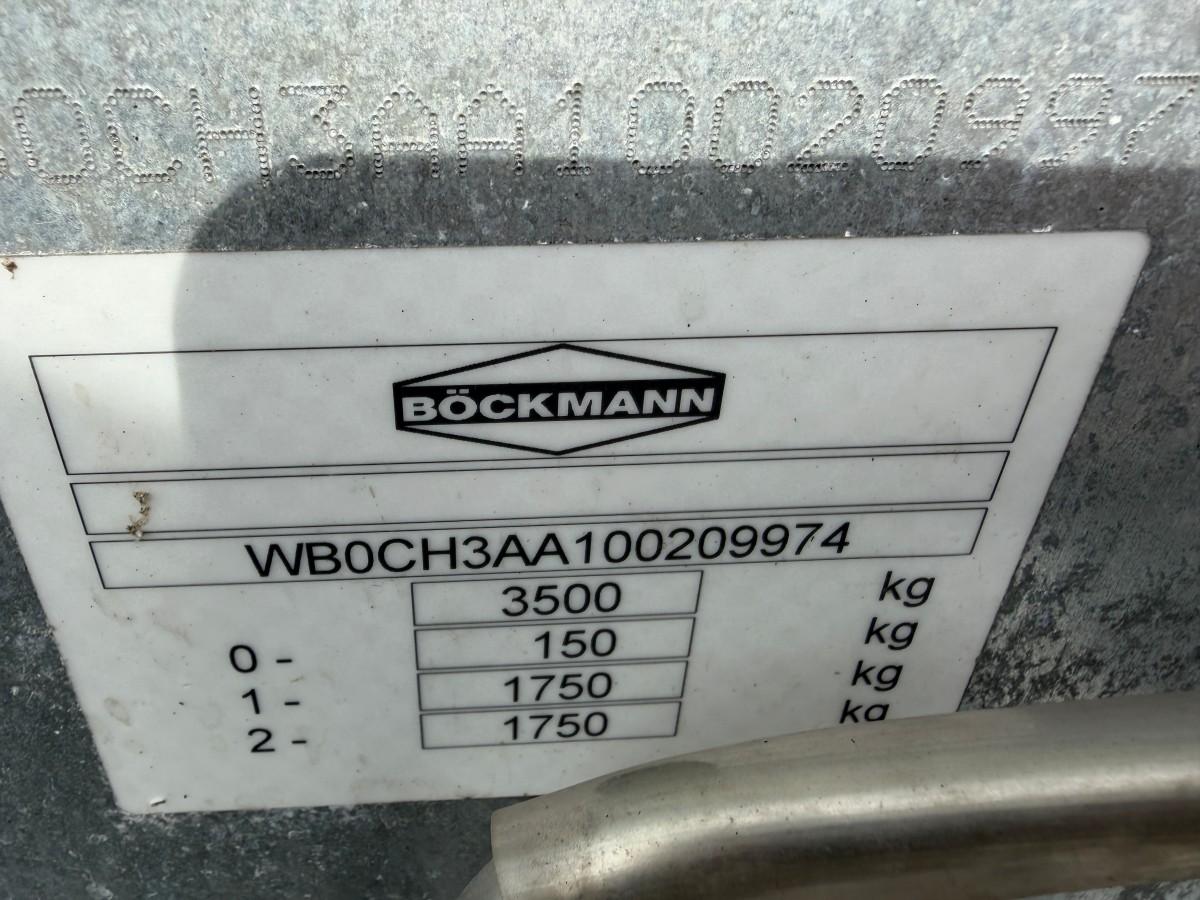 2025 Böckmann Kapellhenger 3.500 kg – Stor lastekapasitet