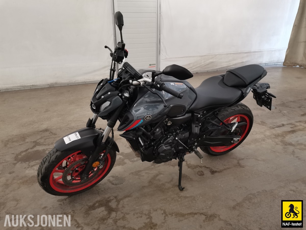 2021 Yamaha MT-07 - MELLOMTUNG A2 - 48 HK