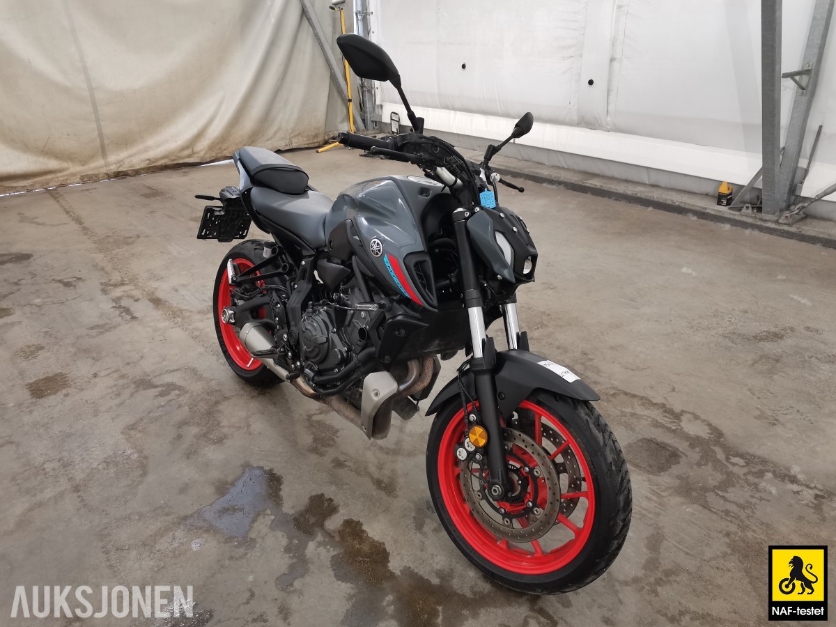 2021 Yamaha MT-07 - MELLOMTUNG A2 - 48 HK