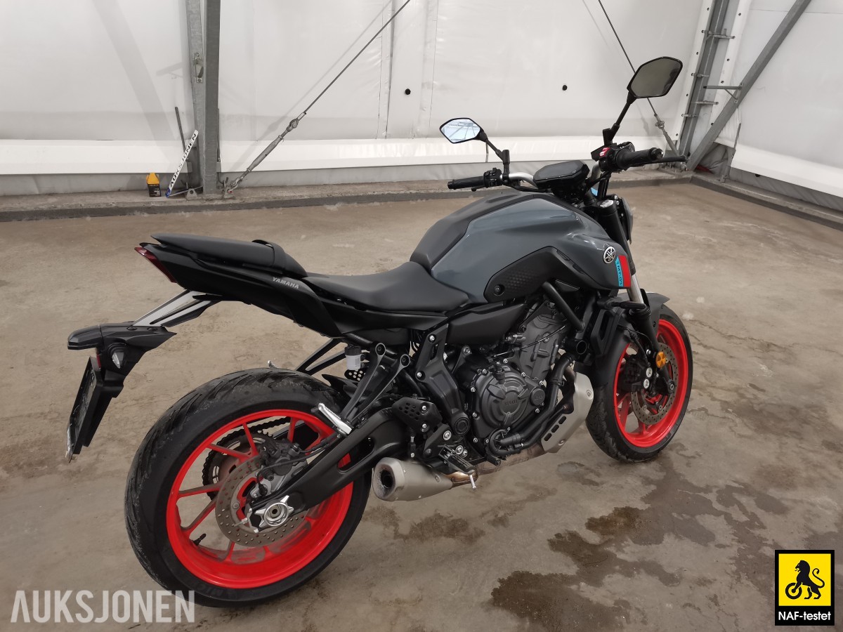 2021 Yamaha MT-07 - MELLOMTUNG A2 - 48 HK