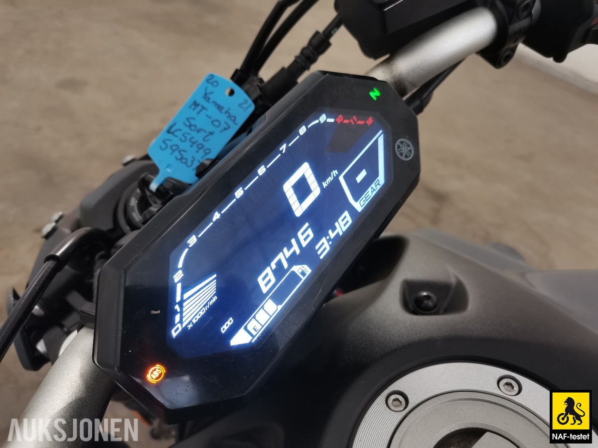 2021 Yamaha MT-07 - MELLOMTUNG A2 - 48 HK