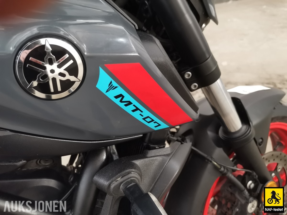 2021 Yamaha MT-07 - MELLOMTUNG A2 - 48 HK