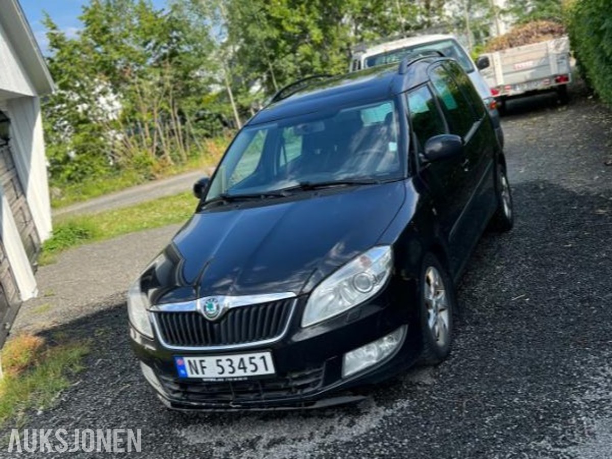 2012 Skoda Roomster 1.2 105hk Automat Reparasjonsobjekt