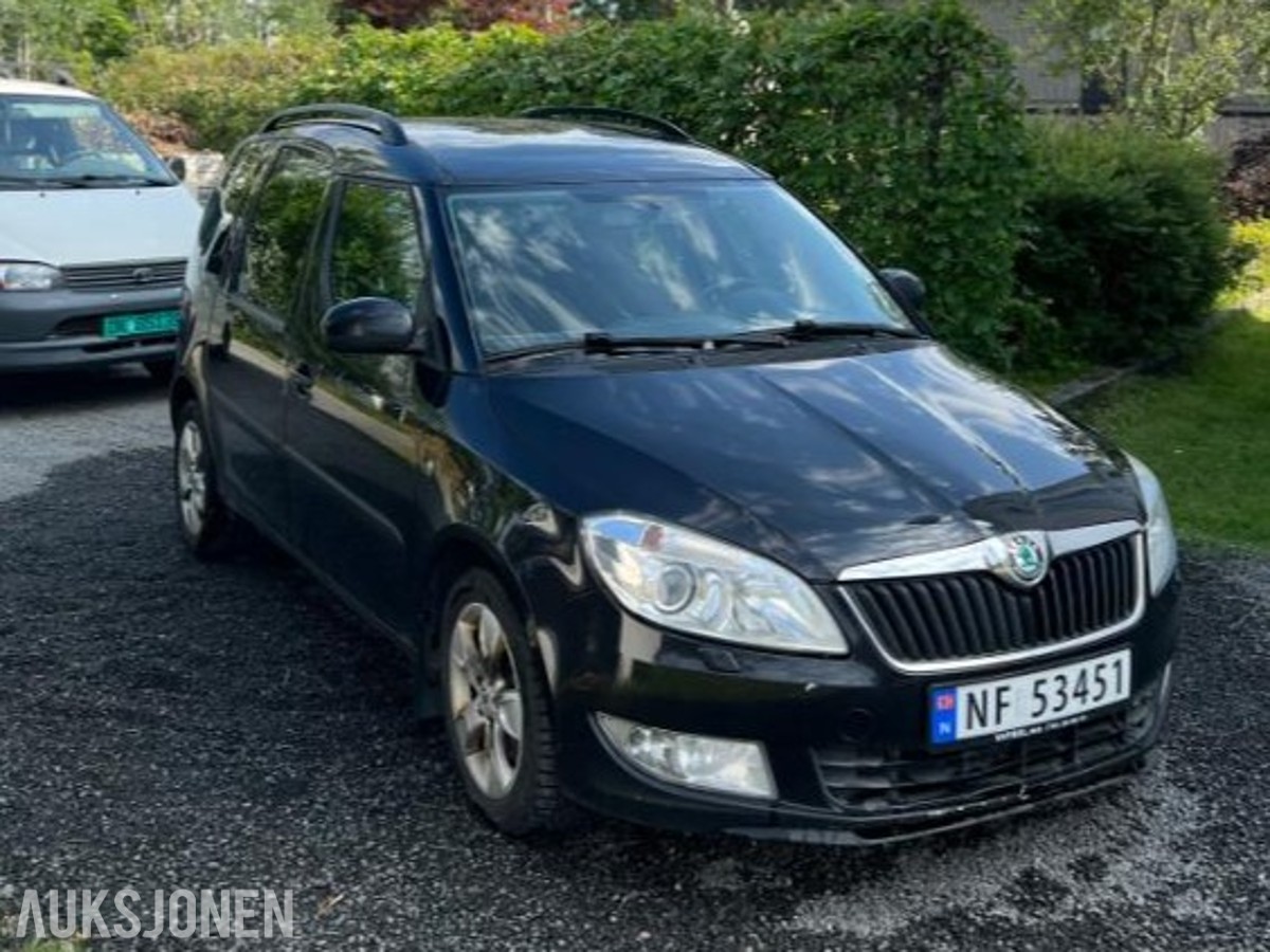 2012 Skoda Roomster 1.2 105hk Automat Reparasjonsobjekt