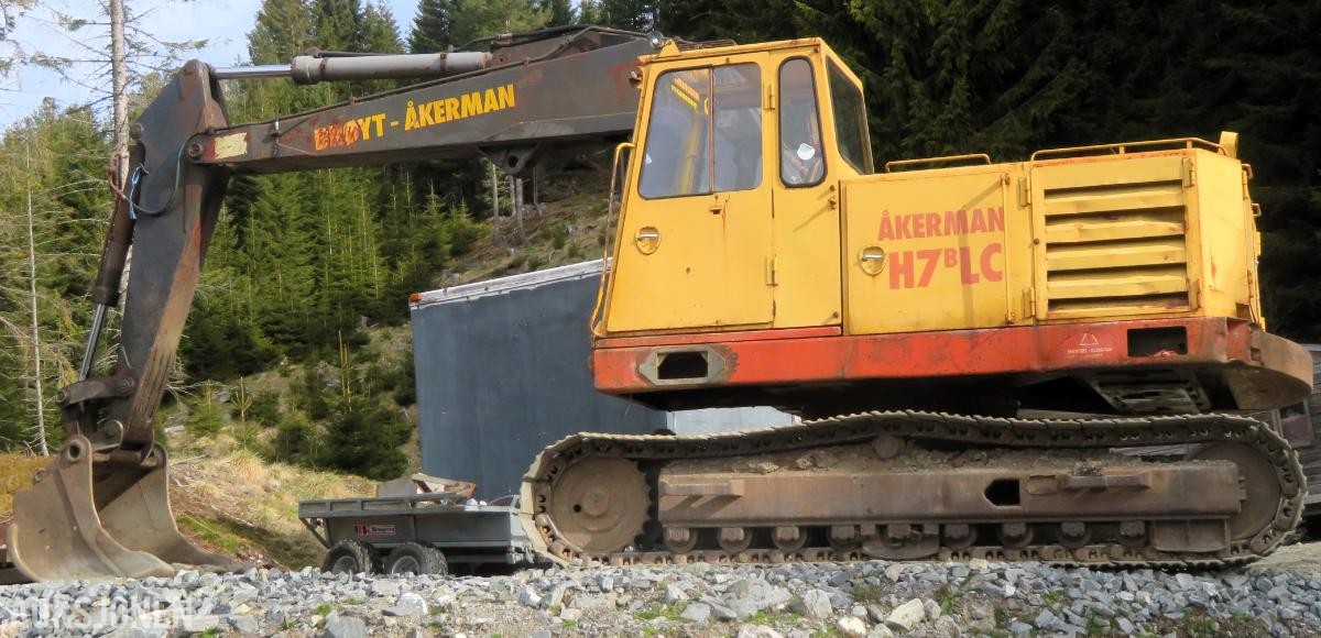 1983 Gravemaskin - Åkerman H7BLC - IKKE MVA