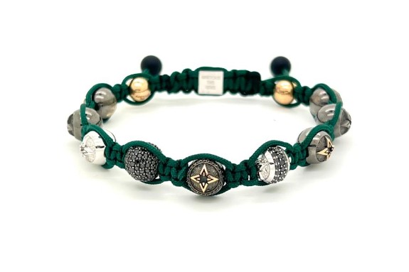 ARKTOUS® BEADS ARMBÅND I 14K GULL MED DIAMANTER VEIL KR: 145 600,-