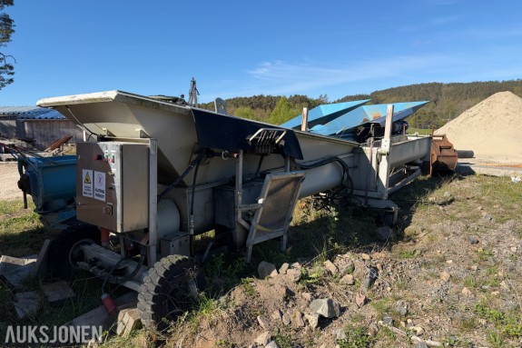 2021 FASSELAND MEK BETONGSKRUE – MOBIL SKRUETRANSPORTØR – CE-MERKET – HYDRAULISK DRIFT