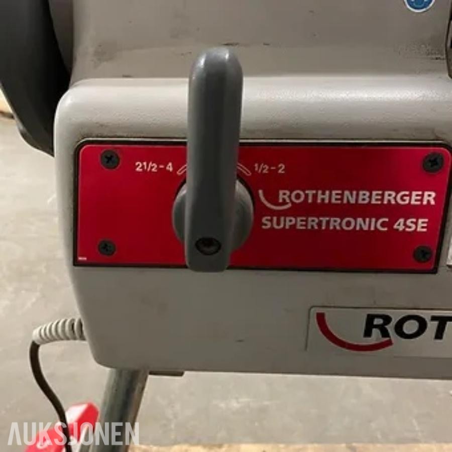 Rothenberger Supertronic 4SE Gjengemaskin