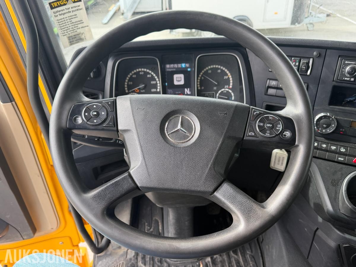 2014 Mercedes-Benz Actros kranbil / HIAB med fjernstyring / EURO 6