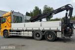 2014 Mercedes-Benz Actros kranbil / HIAB med fjernstyring / EURO 6