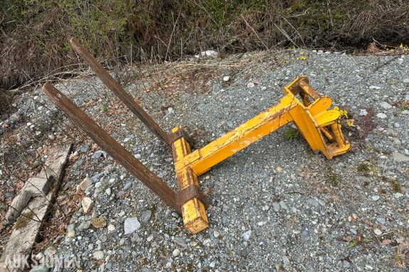 Pallegafler til gravemaskin S50