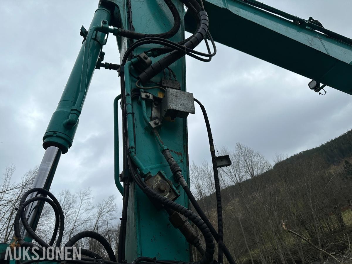 2015 Kobelco SK75SR Gravemaskin | Rotortilt, tømmerklype og pusseskuffe |