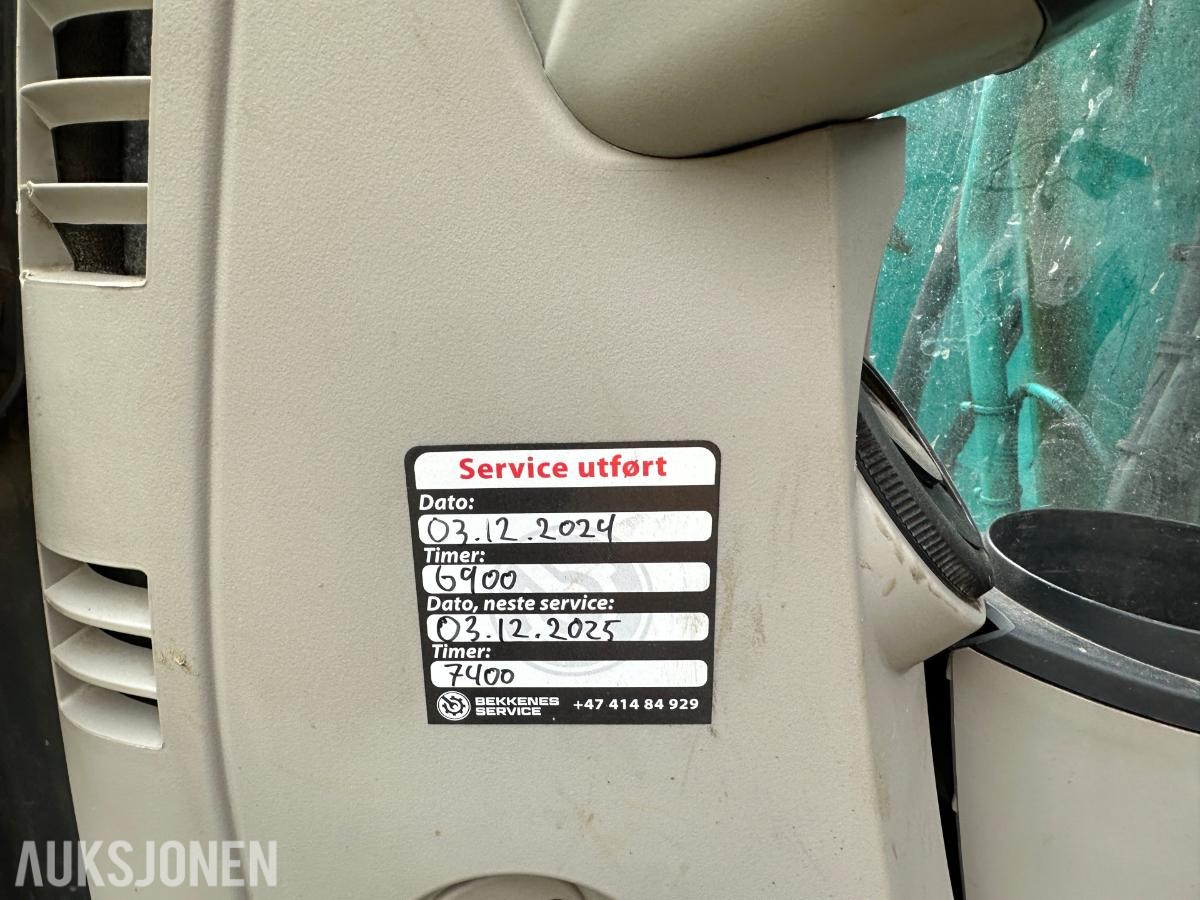 2015 Kobelco SK75SR Gravemaskin | Rotortilt, tømmerklype og pusseskuffe |