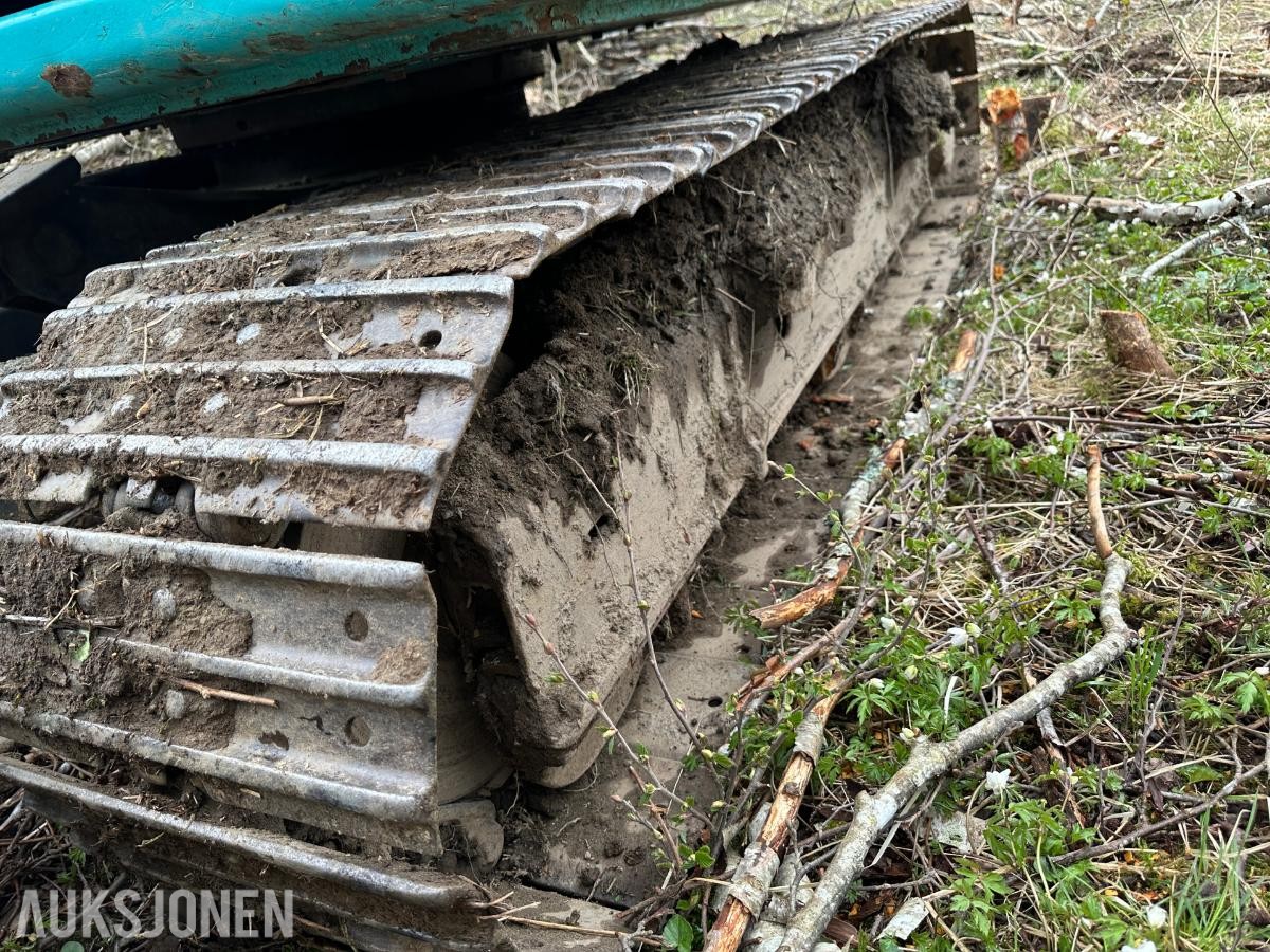 2015 Kobelco SK75SR Gravemaskin | Rotortilt, tømmerklype og pusseskuffe |