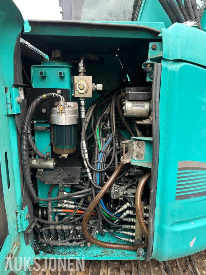 2015 Kobelco SK75SR Gravemaskin | Rotortilt, tømmerklype og pusseskuffe |