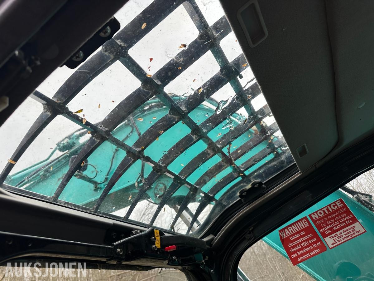 2015 Kobelco SK75SR Gravemaskin | Rotortilt, tømmerklype og pusseskuffe |