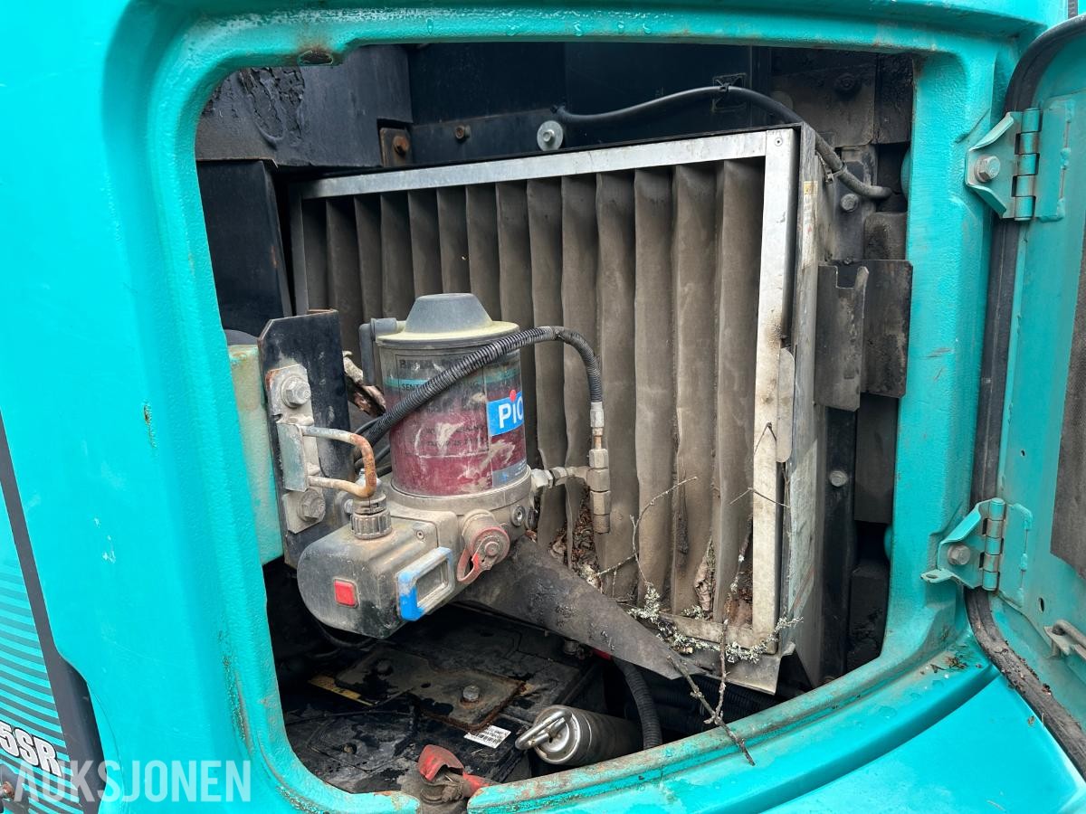 2015 Kobelco SK75SR Gravemaskin | Rotortilt, tømmerklype og pusseskuffe |