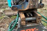 2015 Kobelco SK75SR Gravemaskin | Rotortilt, tømmerklype og pusseskuffe |