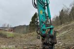 2015 Kobelco SK75SR Gravemaskin | Rotortilt, tømmerklype og pusseskuffe |
