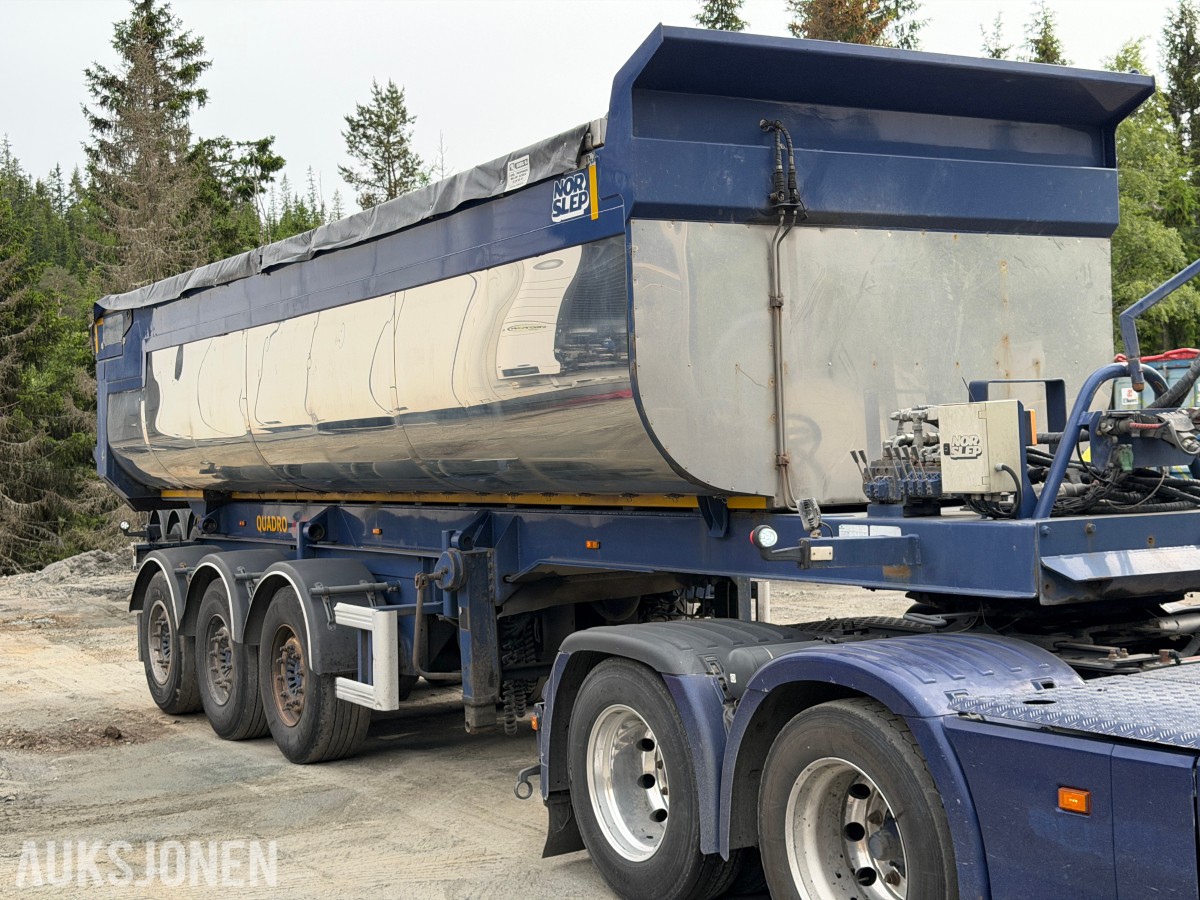 2015 Nor Slep E-42TQ Asfaltsemi / Tippsemi 