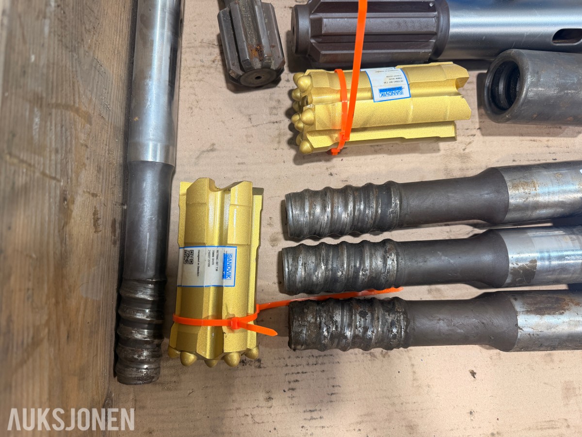 Sandvik boreutstyr for bergboring / tunneldrift