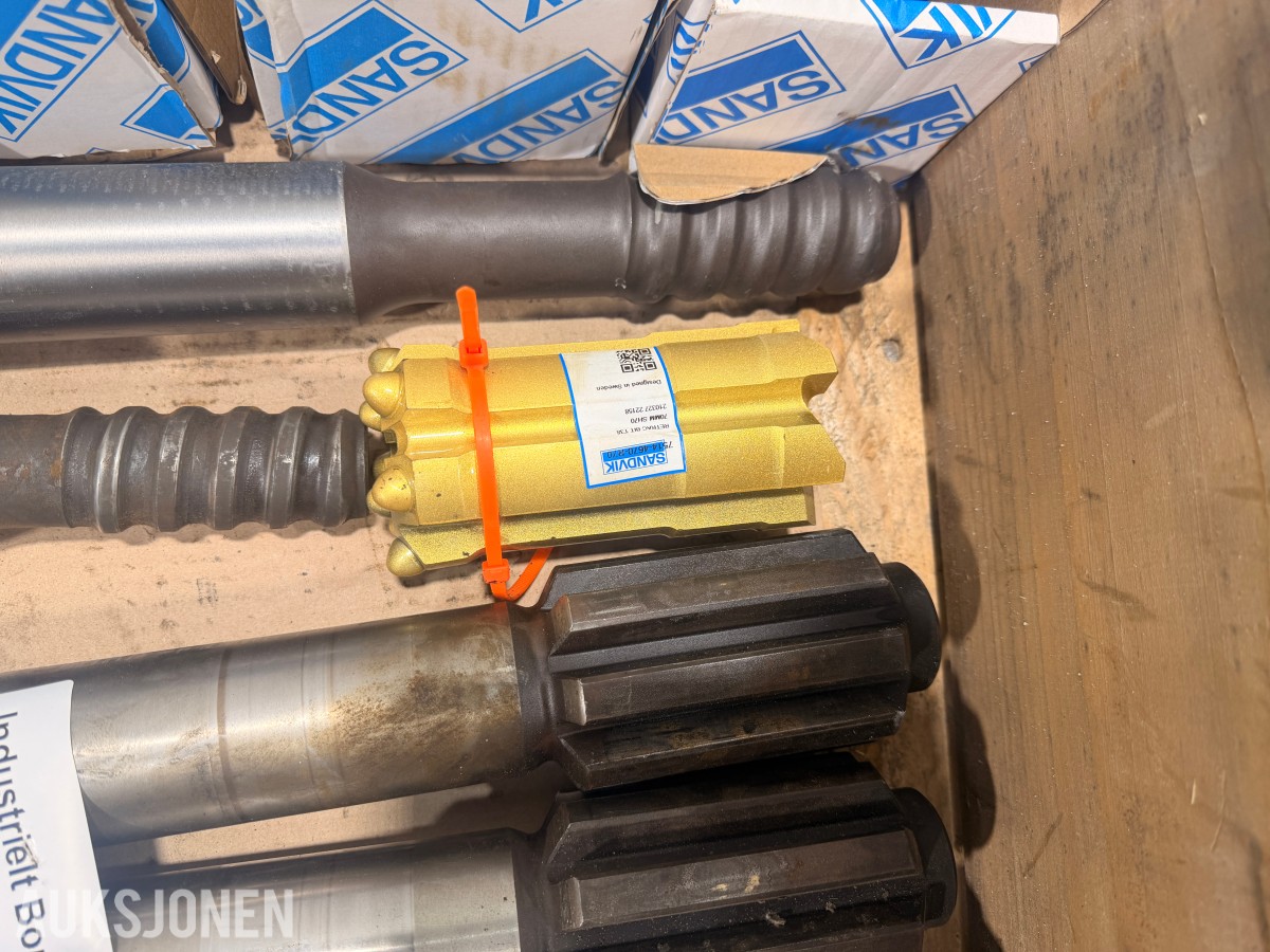 Sandvik boreutstyr for bergboring / tunneldrift