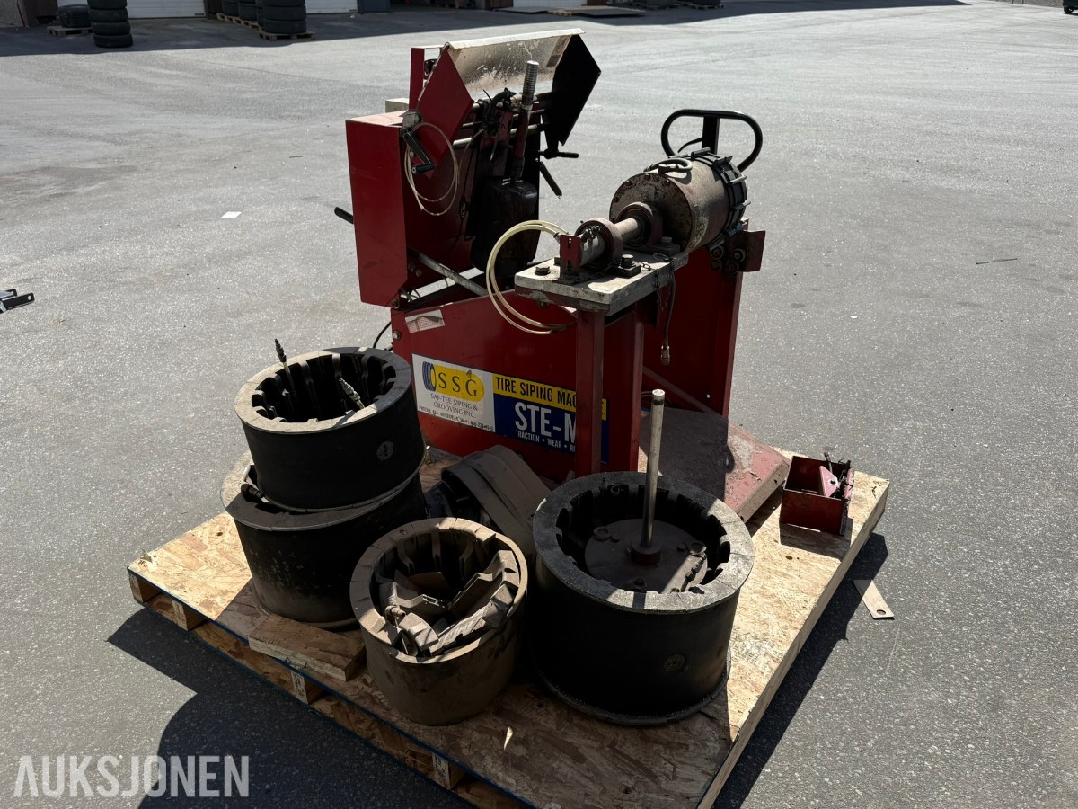 SSG STE-M Seipemaskin for lastebilhjul – 19,5” og 22,5” felger